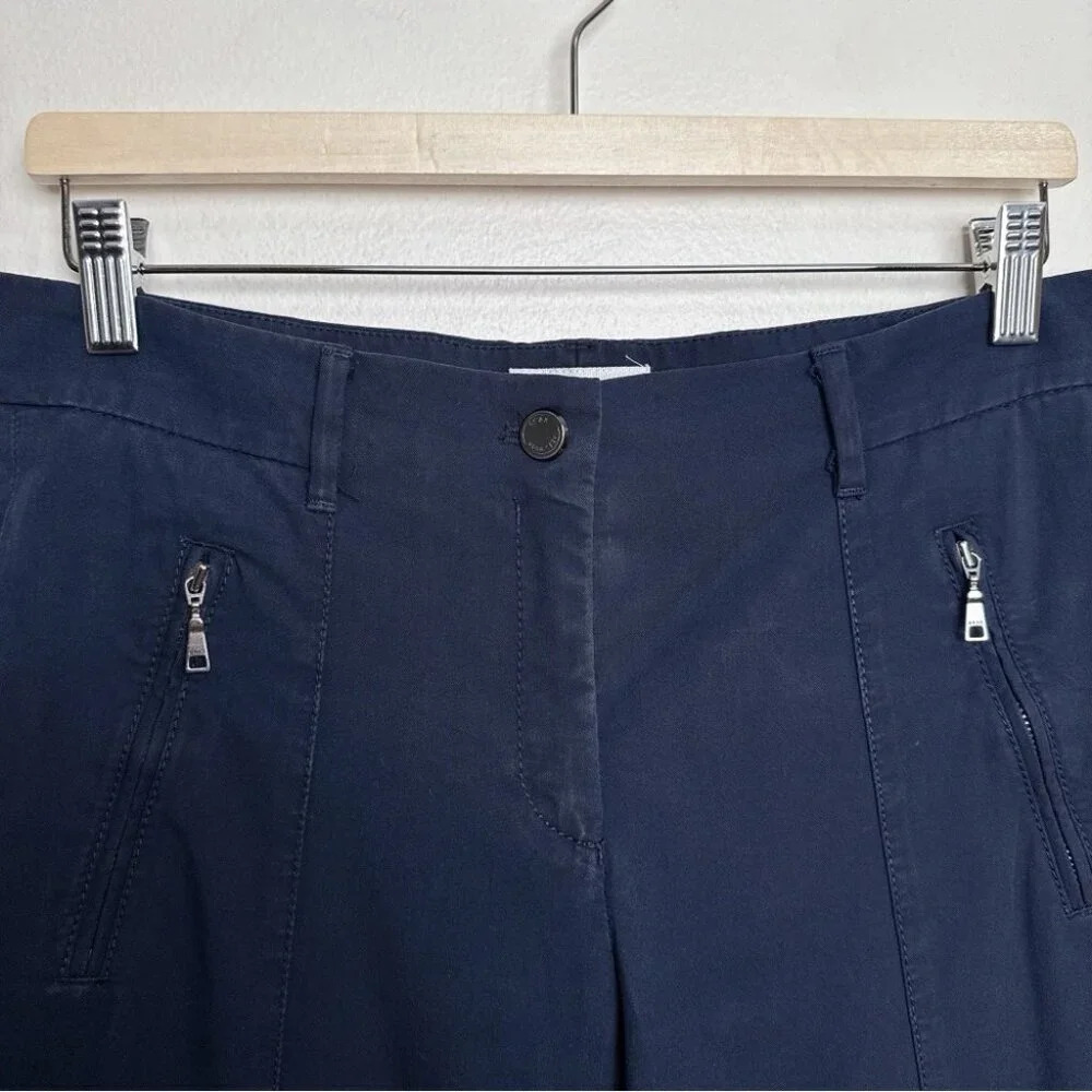 BRAX Womens 29 Malia Mt Zip Navy Pant - Picture 7 of 14